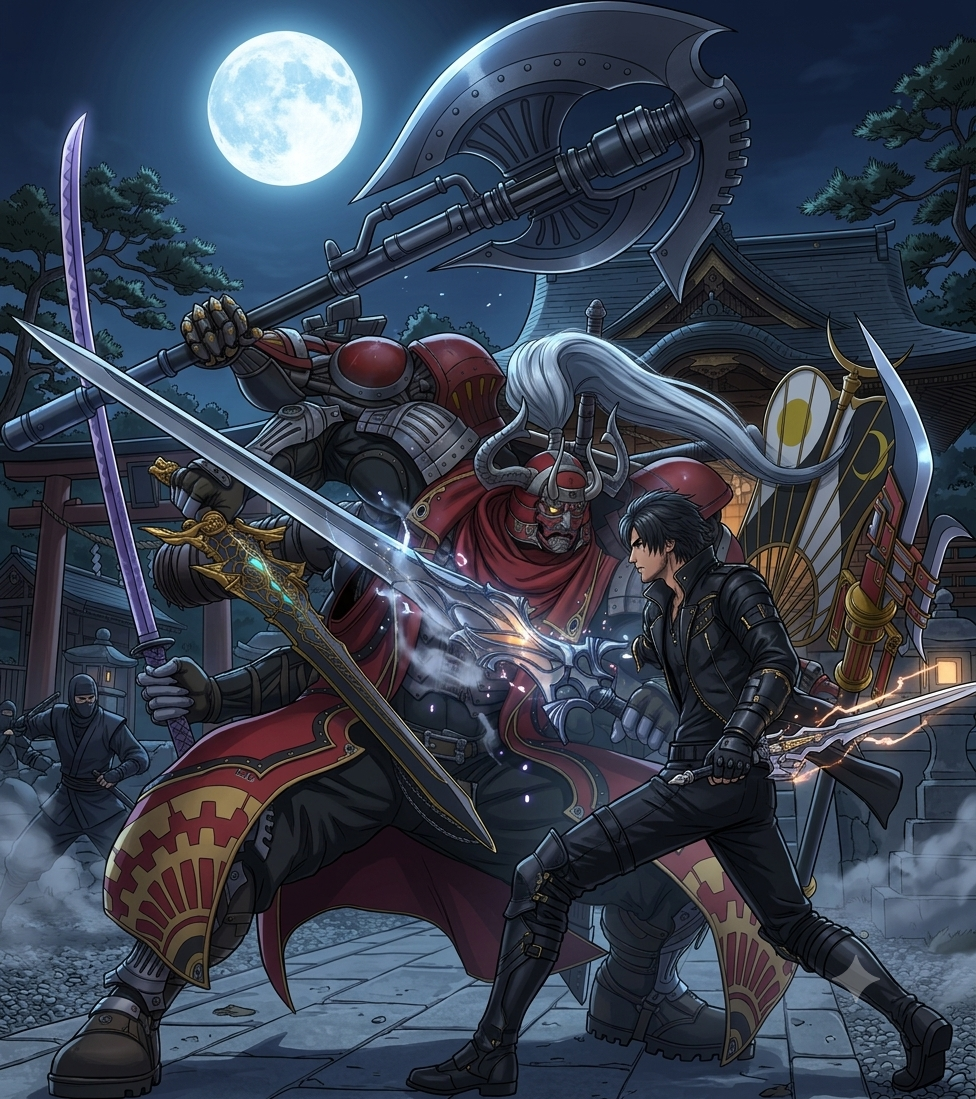 battle at the bridge mtg final fantasy 2025 MAGIC GATHERING THE BIG # U 00 CTKollectables (Each deals damage equal to its power to the other.) Modern Horizons 3 (MH3) #249 Illustrated by Ron Spears Magic Magic the Gathering Final Fantasy: