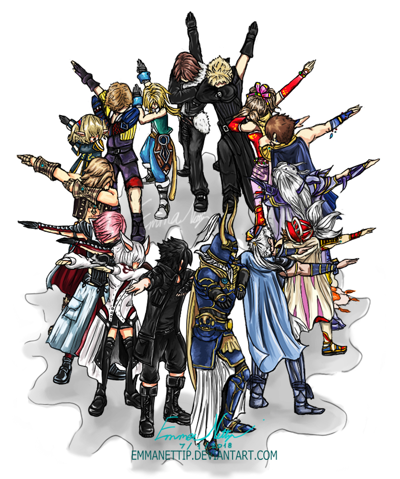 Dissidia final fantasy NT by EmmaNettip on DeviantArt
