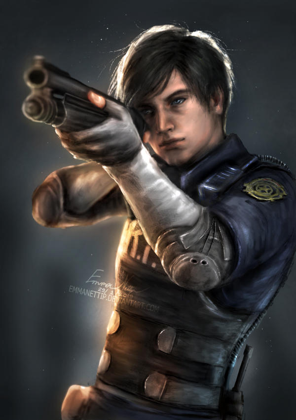 Leon S Kennedy Resident Evil 2 Remake By Emmanettip On Deviantart