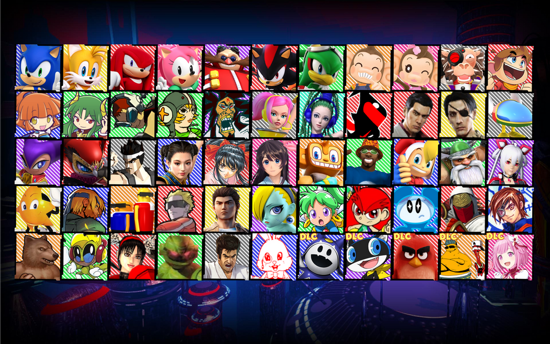 All Star Racing Roster Super Sonic and SEGA All-Stars Racing - Roster by SuspiciousVivi on ...