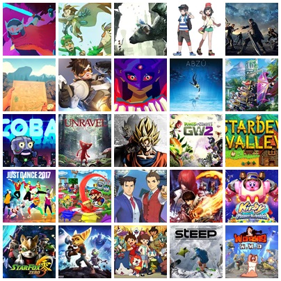 Mis Juegos Favorito De 2016