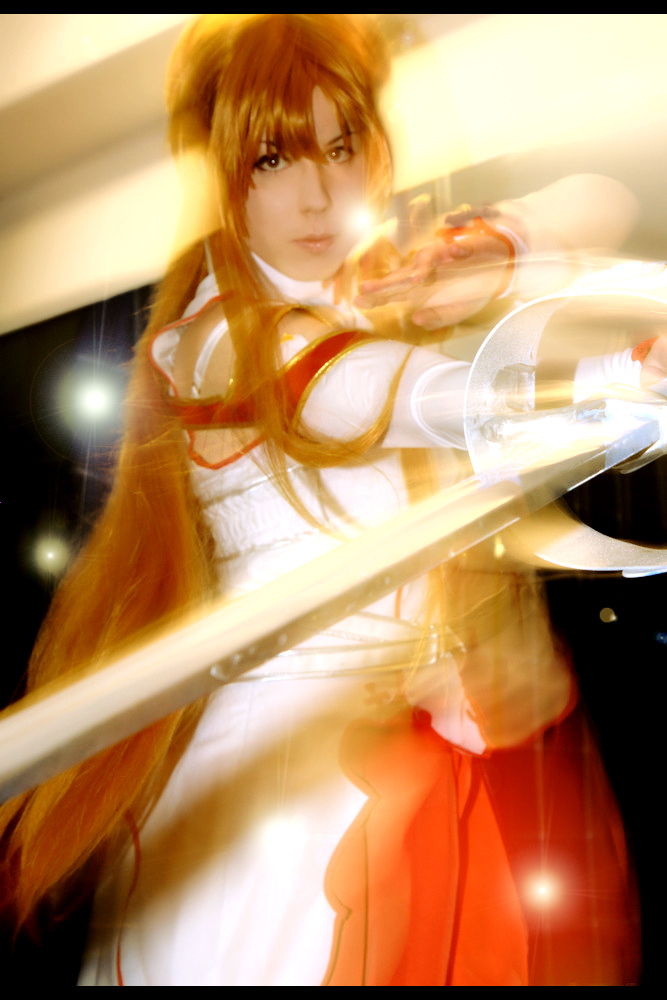 Asuna Light Attack - Sword Art Online Cosplay