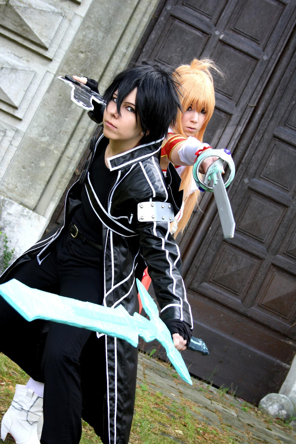 Kirito and Asuna - Sword Art Online Cosplay