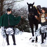 Eren and Rivaille - SnK Cosplay