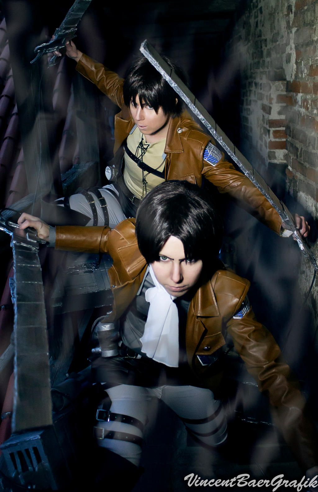 Shingeki no Kyojin Cosplay - Destroy the Titan