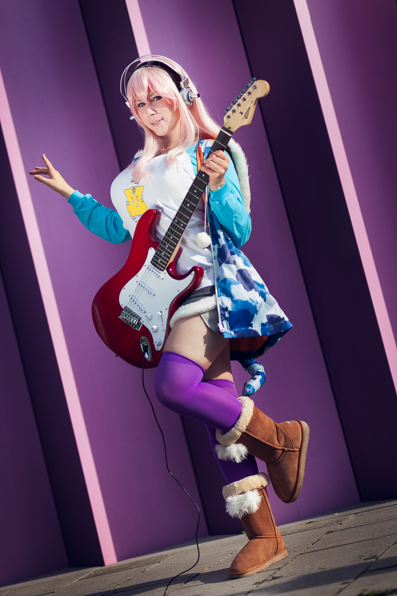 Super Sonico the Animation Cosplay