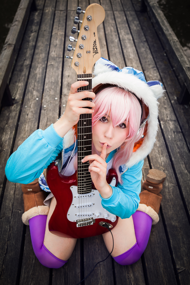 Sweet Super Sonico Cosplay