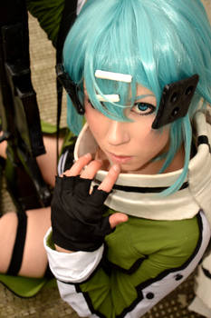 Sinon Gun Gale Online Cosplay