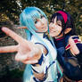 Asuna and Yuuki - SAO II Cosplay - Best Friends