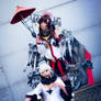 Yamato [prop] and Midway Hime KanColle Cosplay