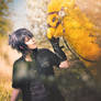 Noctis Lucis Caelum and the Chocobo - FFXV Cosplay