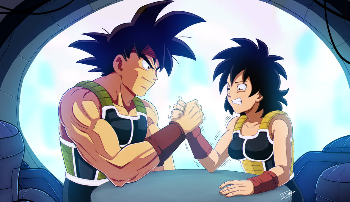 Bardock And Gine By DaVenBrush On DeviantArt bardock-and-gine-by-davenbrush-on-deviantart