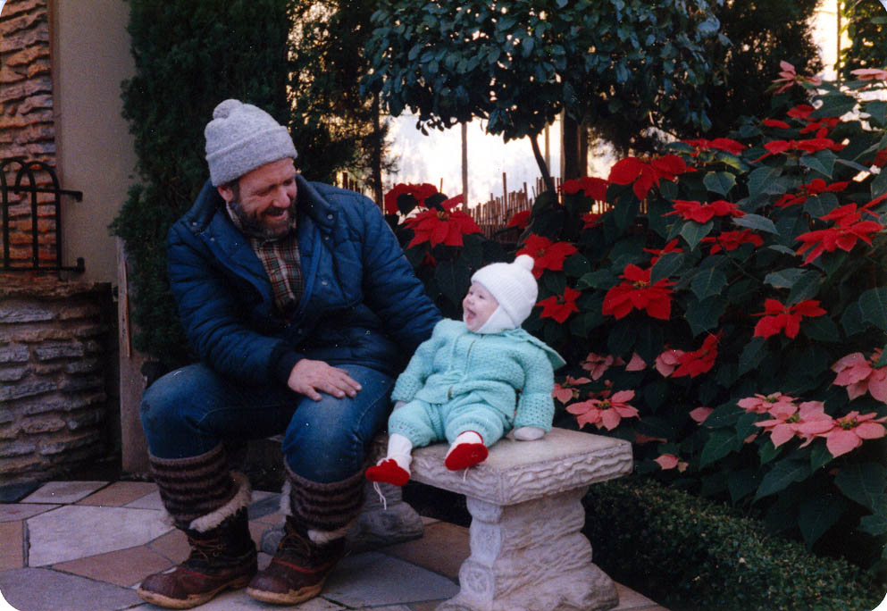 Dad and Rocky