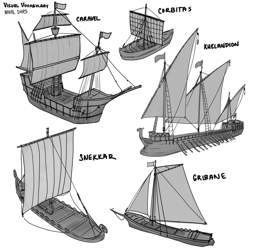 Daily Drawing - Naval Ships by KyzosArt on DeviantArt
