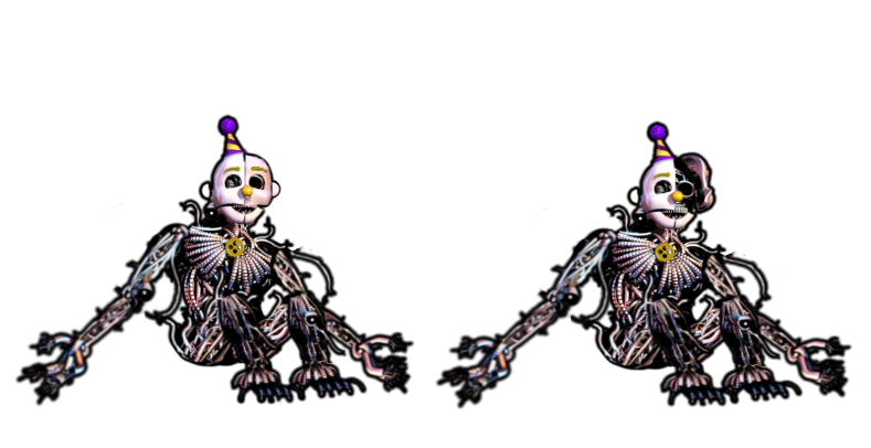 Making golden ennard open and closed face by InkSANESS2016 on DeviantArt