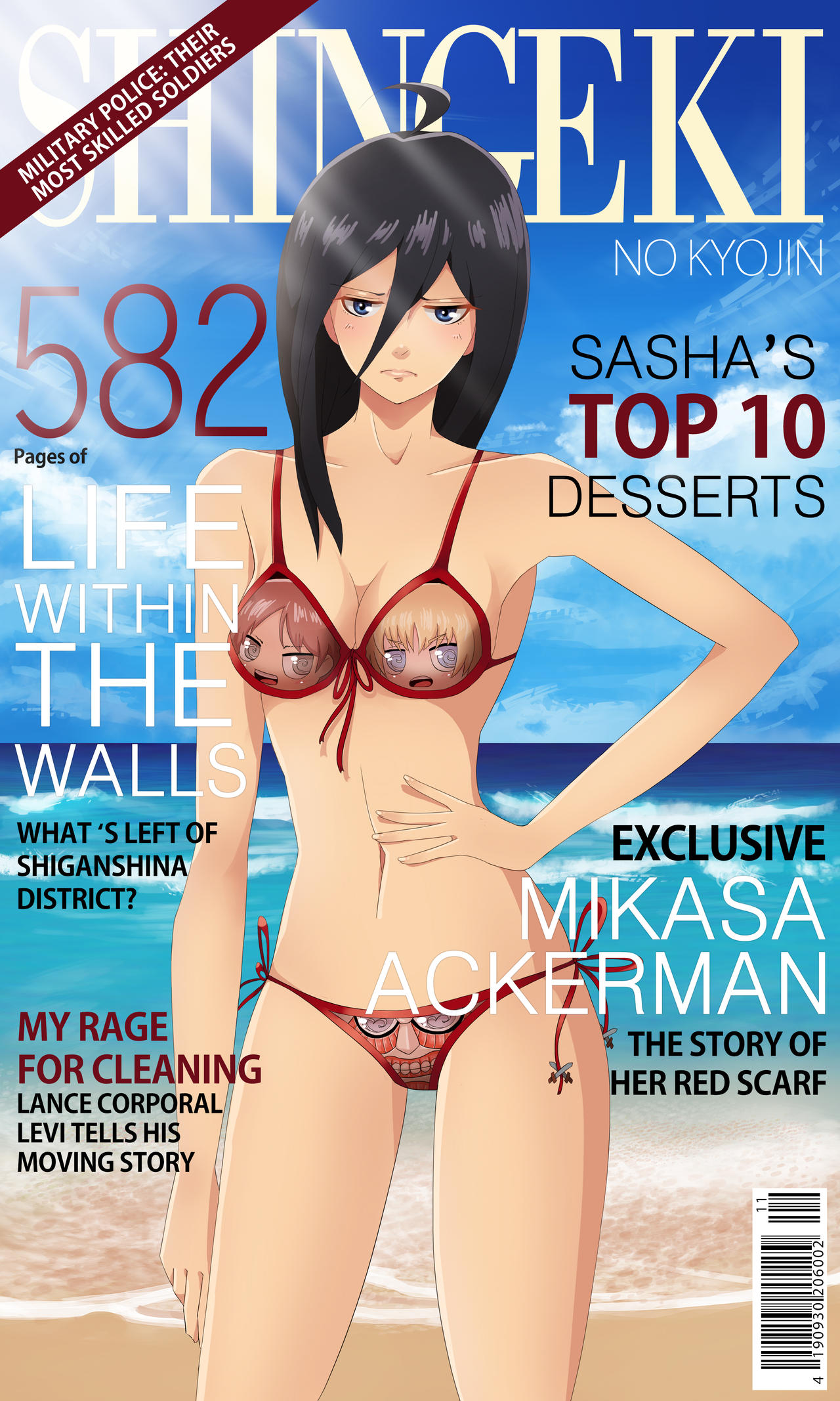 Covergirl Mikasa
