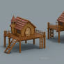 3D Wooden House 2