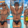 Swimmer's Triptych 2021 Remake