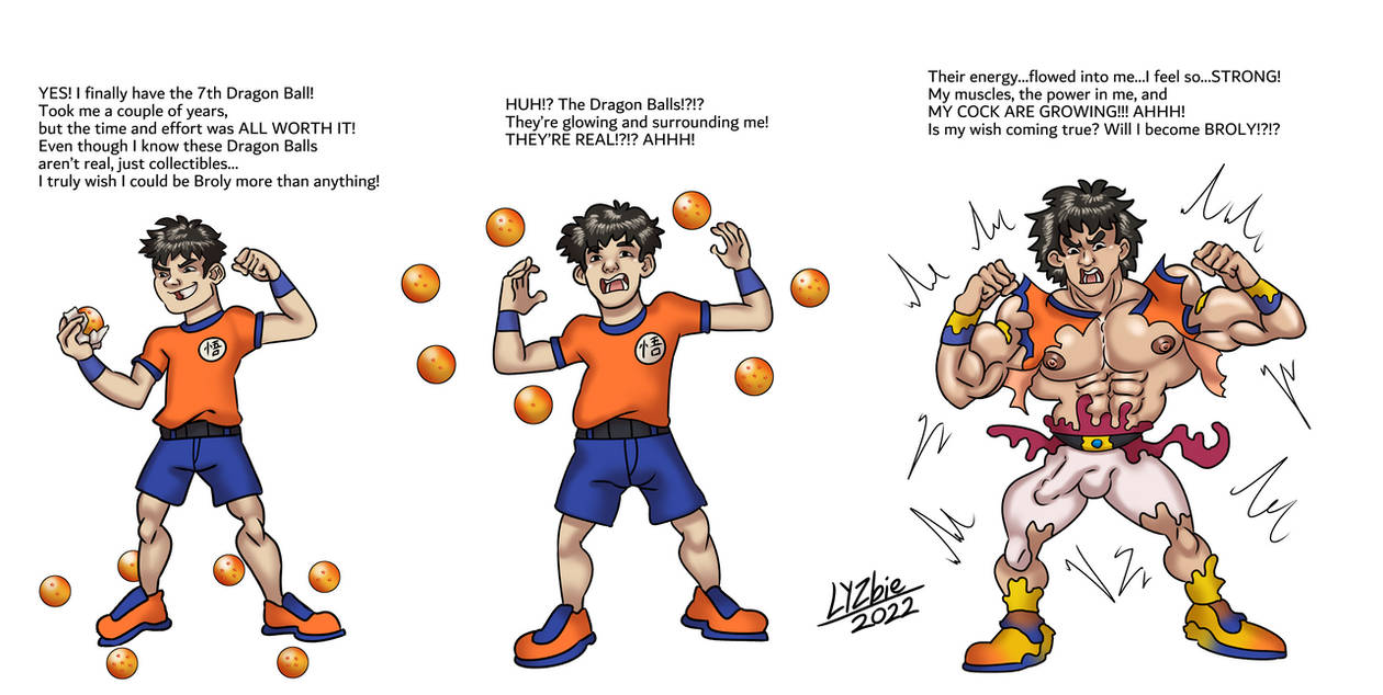 Broly TF/Muscle Growth Commission 1/3 by LYZbie on DeviantArt