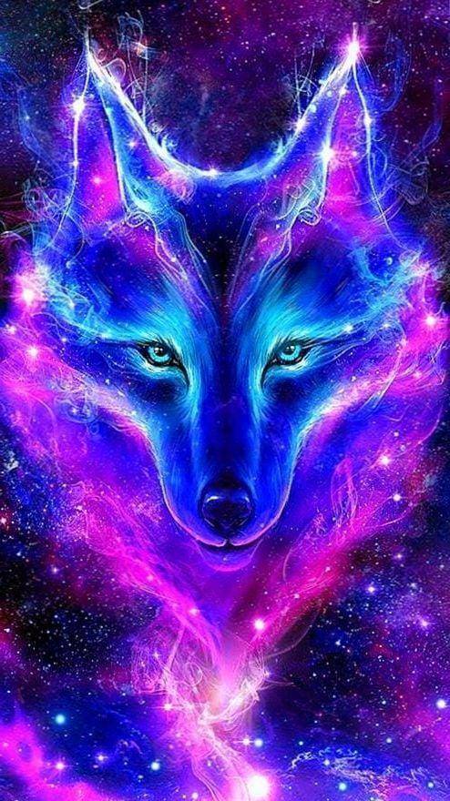 Galaxy wolf by huskyl on DeviantArt