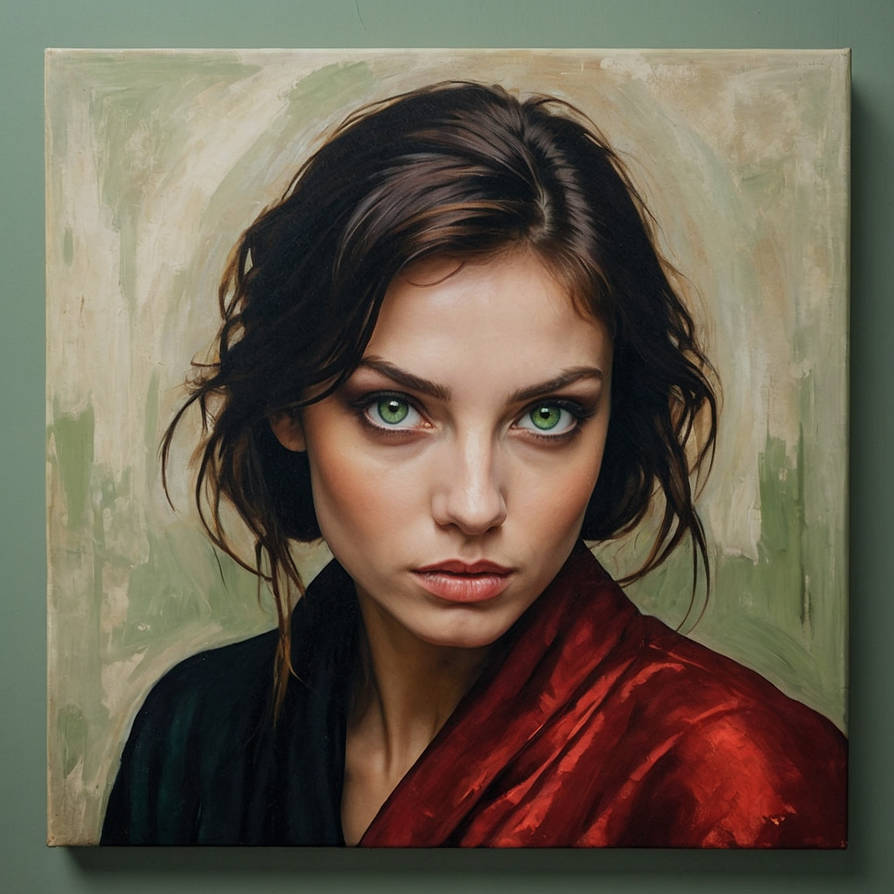 Real Sim Portrait Starting from Scratch Realistic Oil Portraits by artwithrod on DeviantArt