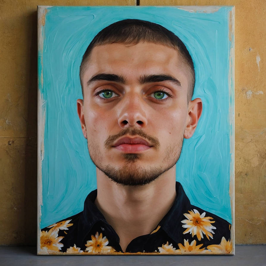 Real Sim Portrait Creating Realism Oil Portrait from Scratch by artwithrod on DeviantArt