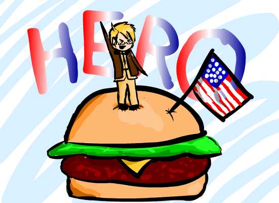 Burgers and Flags