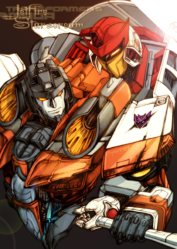 Armada Starscream and Jetfire