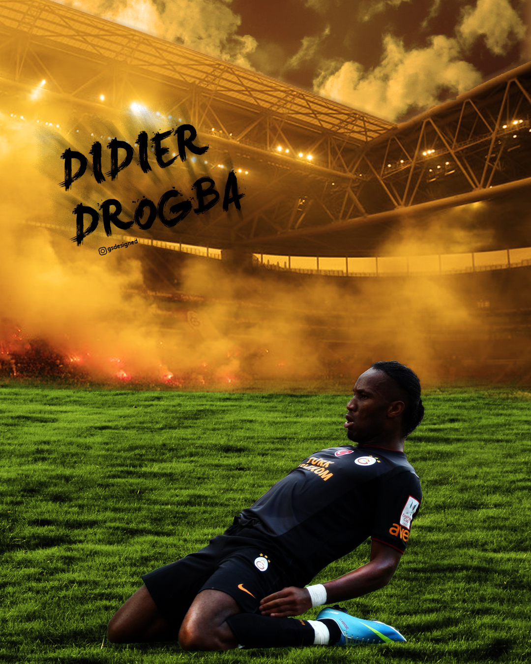 Didier Drogba Wallpaper by gsdesigned on DeviantArt