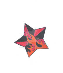 Flamming Star n color