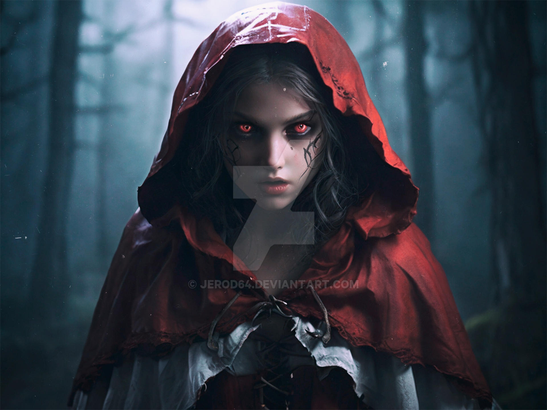 Blood red riding hood by jerod64 on DeviantArt