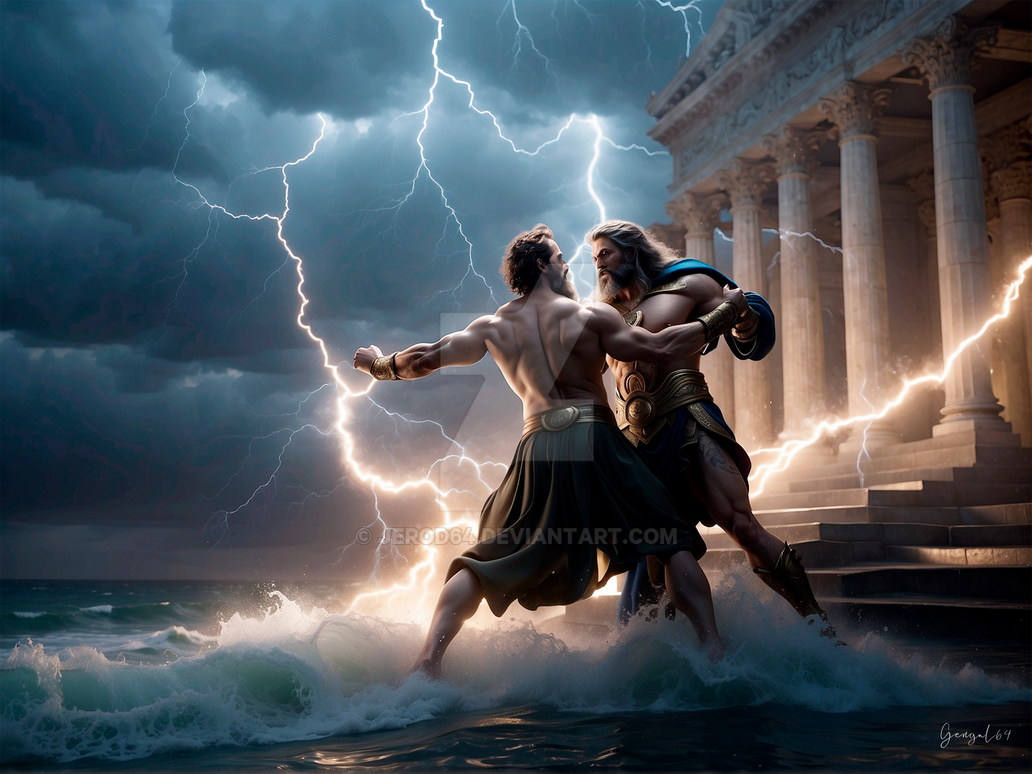 The Clash Between Zeus And Hades By Jerod64 On DeviantArt the-clash-between-zeus-and-hades-by-jerod64-on-deviantart