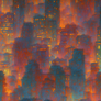 Evening cityscape
