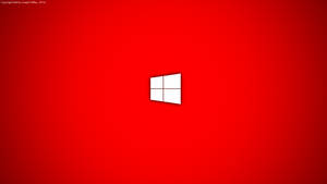 Red Windows 10 Wallpaper (3K/HD)