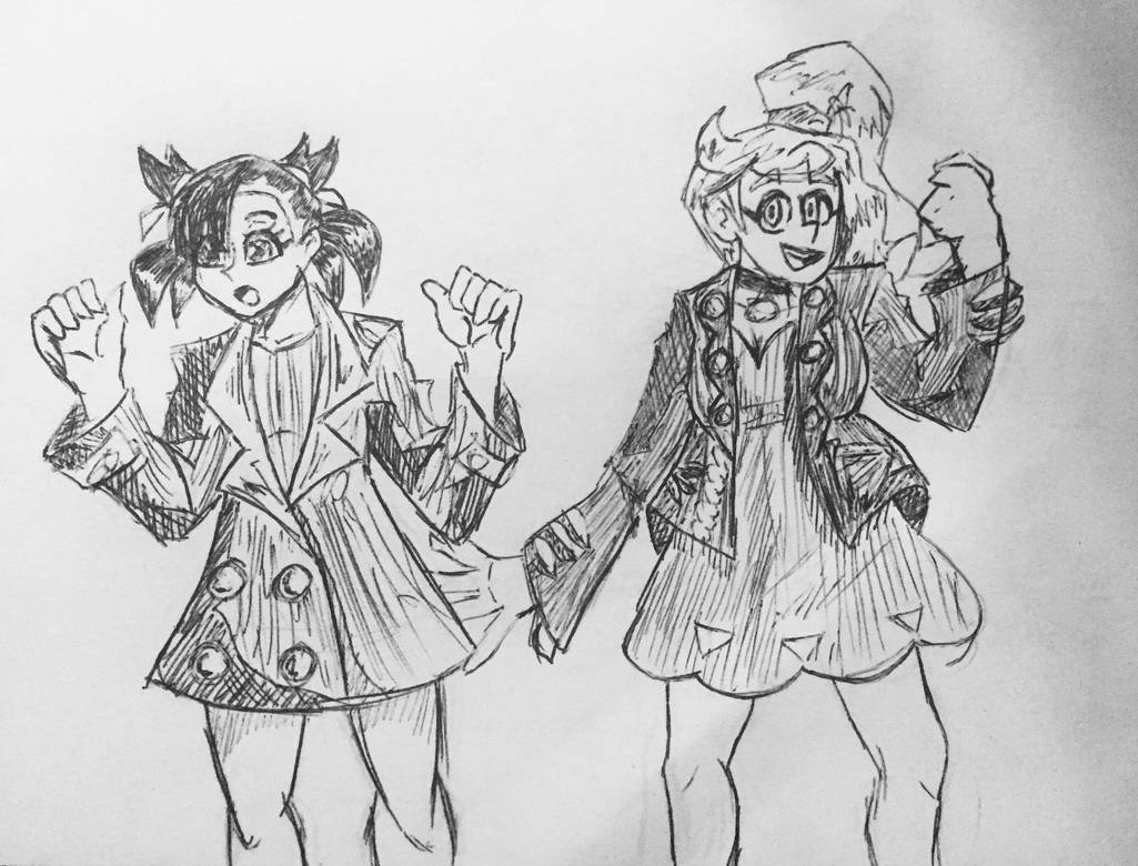 Sonia and Marnie costume swap. by DrWahee on DeviantArt