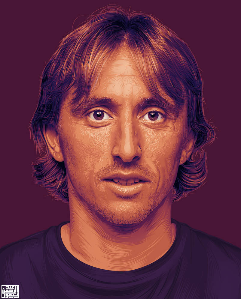 Luka Modric - Digital art .vector art. by ataymour on DeviantArt