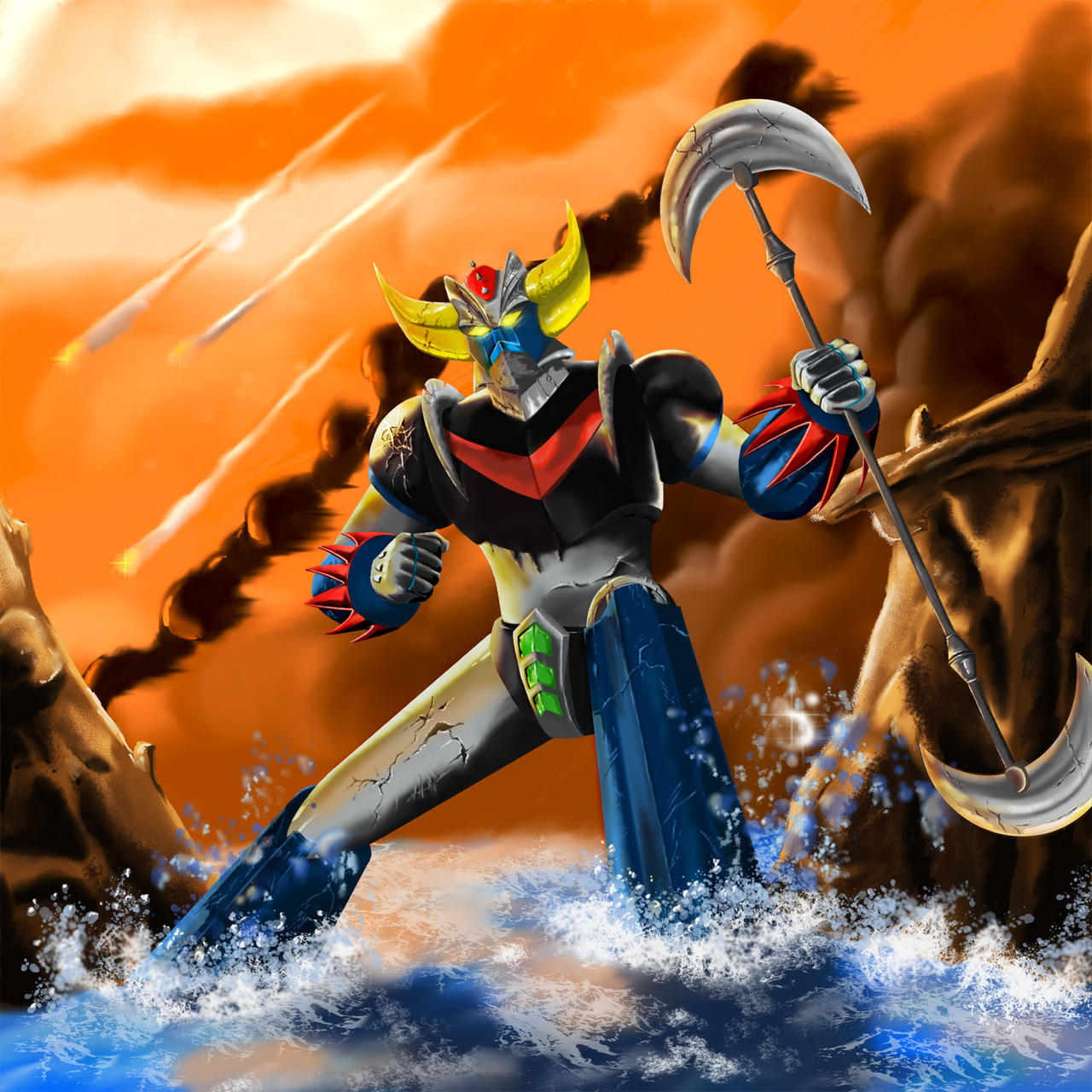 Goldrake Mod In Photoshop1 by Giuseppegiraldi on DeviantArt