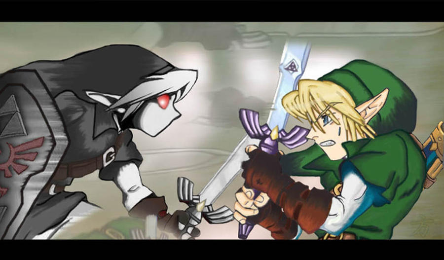 Zelda: Link vs Dark Link_ 1