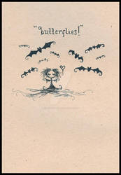 butterflies.