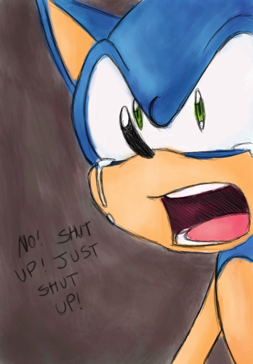 no i will not shut up about sonic