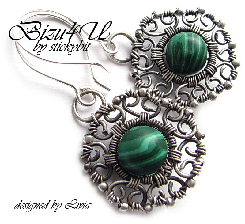 KOLCZYKI 'GREEN LIGHT' by bizuteria-bizu4u