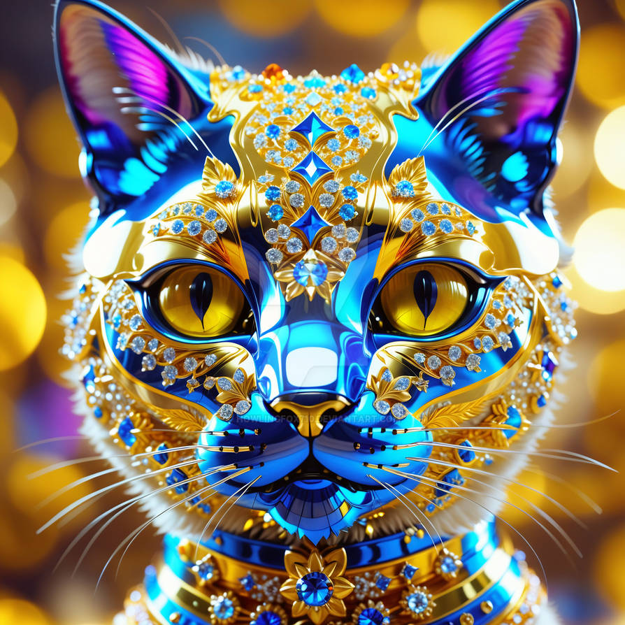 Lemon Diamond Cat by HowlingFox710 on DeviantArt