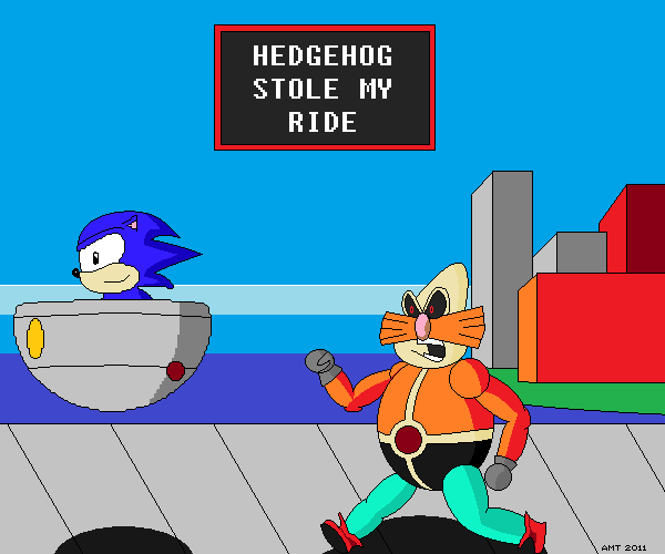 Hedgehog Stole My Ride