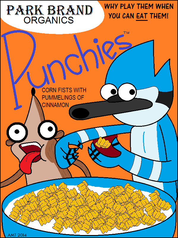 Punchies Cereal Box