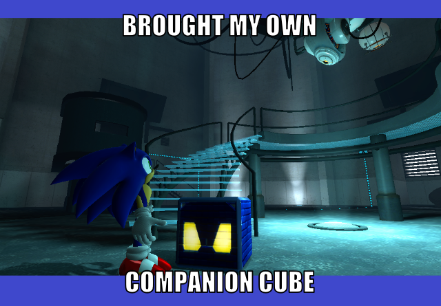 Gmod Sonic Cube by AngusMcTavish
