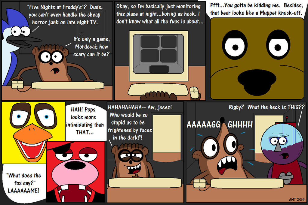 Rigby Plays FNAF