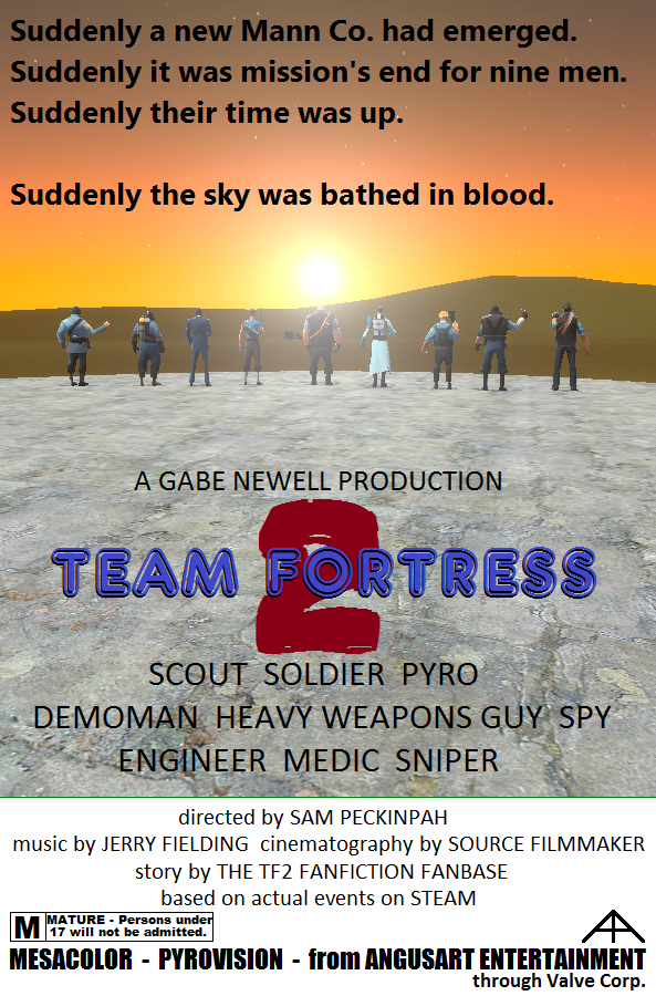 TF2 Movie Poster Spoof by AngusMcTavish