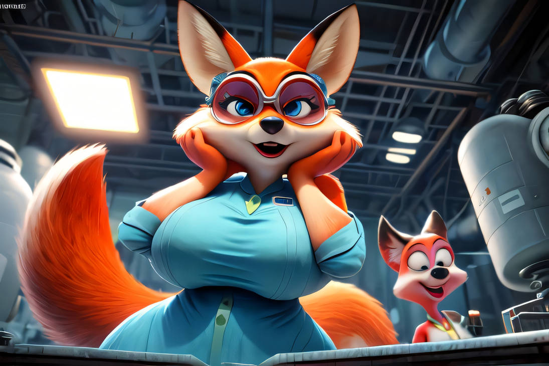 Fox Science by SchnaxelHuber on DeviantArt
