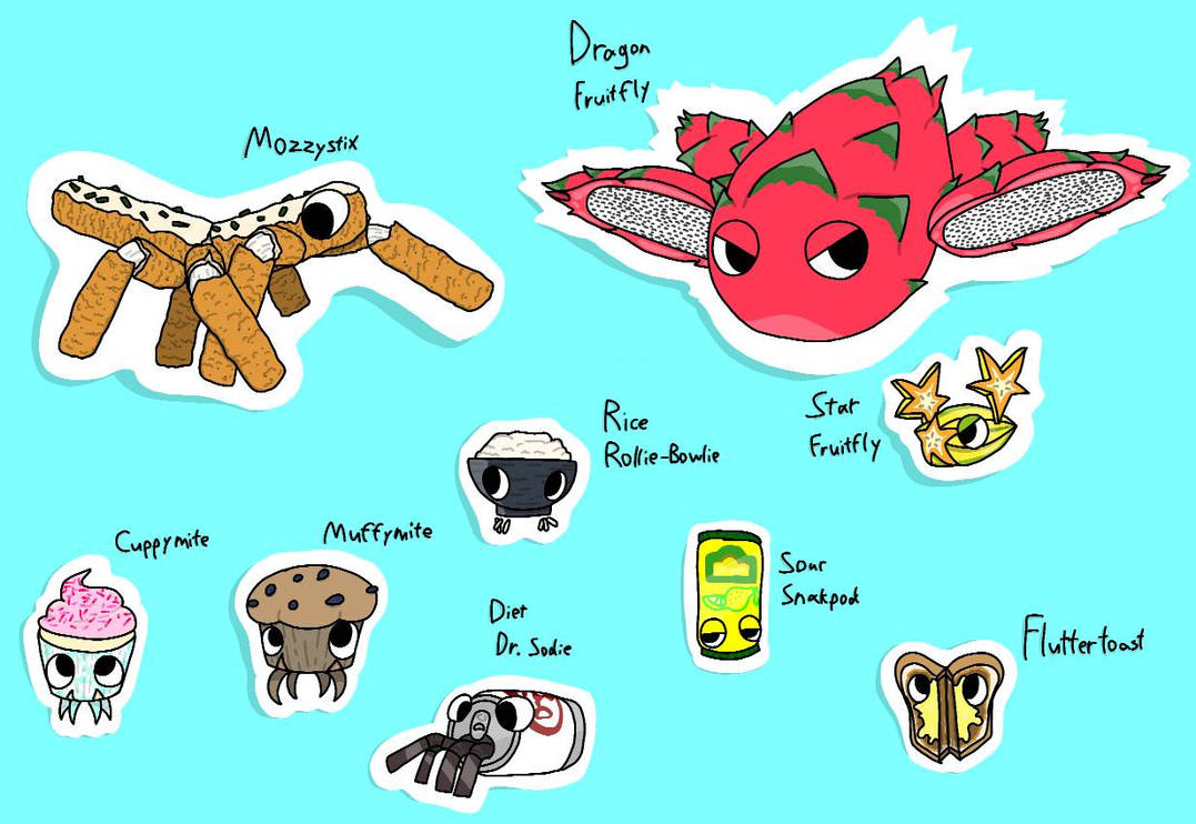Fanmade Bugsnax by RangerUnknwn360 on DeviantArt