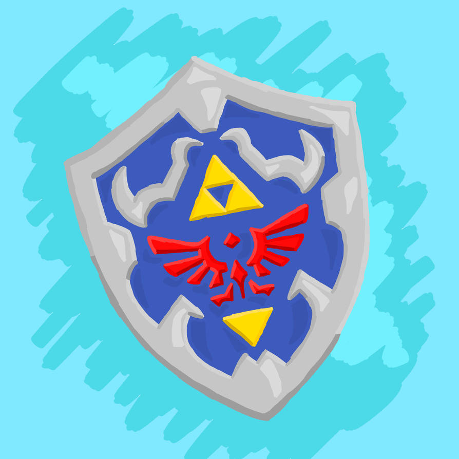Hyrule Shield by esmasrico on DeviantArt